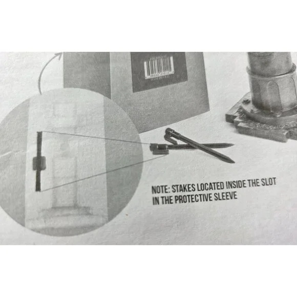 Dog Fire Hydrant Garden Statue 14" redfire hydrant for firefighter dogs open box - Picture 10 of 10